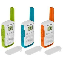 Портативна рація Motorola TALKABOUT T42 Triple Pack (B4P00811MDKMAW) - мініатюра 2