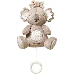 Музична іграшка підвіска Babyono Коала Коко з мелодією для ліжечка коляски розвиваюча 17х17 см