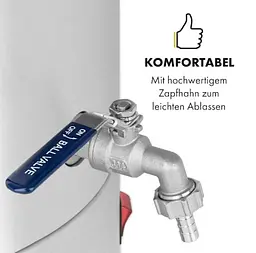 Пивоварня побутова Klarstein Maischfest 35 л 1500/3000W (10033340) - мініатюра 6