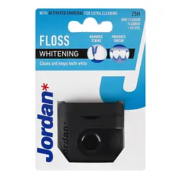 Зубна нитка-флос Jordan Whitening, 25 м - мініатюра 2