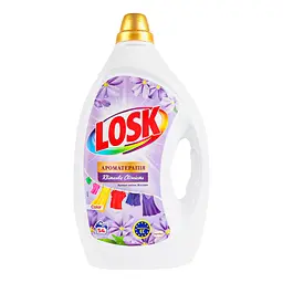 Гель для прання Losk Колор Ароматерапія Ефірні масла та аромат квітки Жасмін, 2.43 л - мініатюра 2