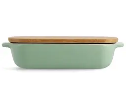 Форма для запікання з кришкою KitchenAid СС007425-001 7,5х19,5х32,8 см 1.9 л фісташкова - мініатюра 2