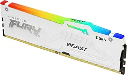 Kingston Пам'ять ПК Kingston DDR5 16GB 6000 FURY Beast EXPO Білий - мініатюра 3