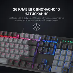 Клавіатура GamePro Blue Switch механічна (MK105B) - мініатюра 5