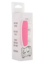 Вібратор для клітора Toy Joy Funky Bullet 5 см рожевий - мініатюра 2