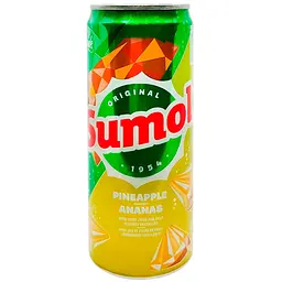 Напій газований на основі соку Sumol Ананас 0.33 л