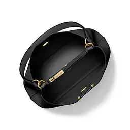 Жіноча сумка MICHAEL KORS Pratt Medium Shoulder Bag (Black) - мініатюра 2