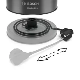 Електрочайник Bosch TWK5P475 - мініатюра 9