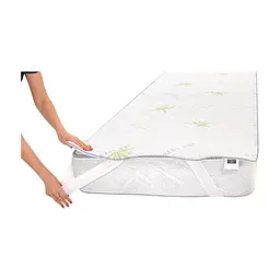 Наматрацник MirSon №1045 Alberto Тенцель (Modal) Aloe Vera 120х190 см (2200001507760) - мініатюра 8
