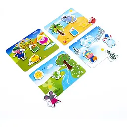 Гра з липучками Vladi Toys Пори року (VT1302-25) - мініатюра 2