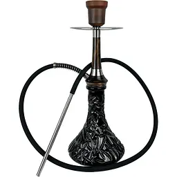Кальян Totem Hookah Monolit Optima Chocolate Craft Crystal Black - мініатюра 2