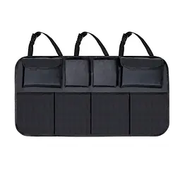 Органайзер в багажник автомобиля, 4 кармана + 4 сетки, Voltronic YTR 870x450 Black