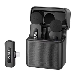 Мікрофон петличний бездротовий Boya BY-V30 (Type-C) Black