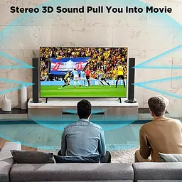 Саундбар HoYLluDLL KY2020D 2.0, Bluetooth, ARC, Optical, 32" - мініатюра 7
