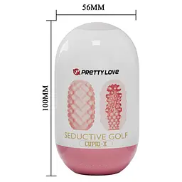 Мастурбатор Pretty Love Cupid-X Seductive Golf рожевий - мініатюра 4