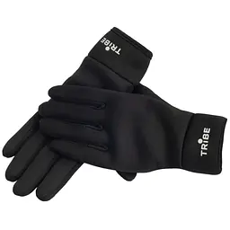 Рукавиці Tribe Windstop black L (T-KC-0002-black-L) - мініатюра 2