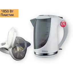 Електрочайник DSP KK1111А дисковий пластиковий 1.7 л 1850W - мініатюра 3