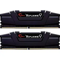 Модуль пам`ятi DDR4 2x32GB/3200 G.Skill Ripjaws V Чорний (F4-3200C16D-64GVK)
