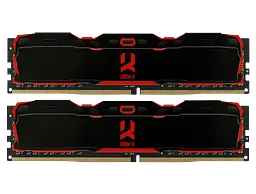 Оперативна пам'ять GoodRam 32GB (2x16GB) DDR4 3200MHz IRDM Black (IR-X3200D464L16A/32GDC)