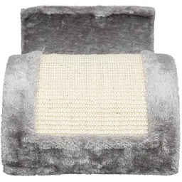 Кігтеточка-хвиля Trixie Wave для котів плюш/сизаль сіра 29x18x50 см [CD] - мініатюра 2