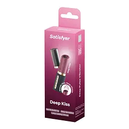 Вакуумний стимулятор клітора Satisfyer Deep Kiss, 11.5 см (рожевий) - мініатюра 7