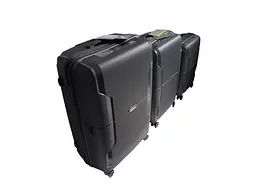 Комплект валіз Airtex 245 колір сірий - мініатюра 9