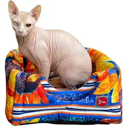 Лежак для котів Diego rest transformer Соняшник