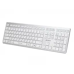 Клавіатура A4Tech FBX50C USB/Bluetooth White (4711421972772) - мініатюра 2