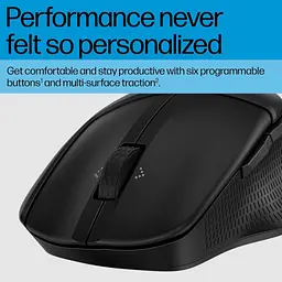 Мишка HP 480 Comfort Bluetooth Black (8T6M3AA) - мініатюра 3