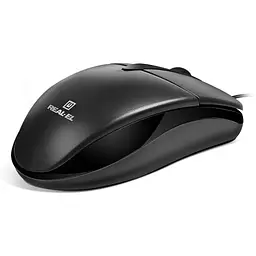 Мишка REAL-EL RM-214 USB Black (EL123200039) - мініатюра 5