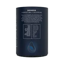 Ерекційне віброкільце Boners Vibrating Cock Ring with Perineum Stimulation - мініатюра 12