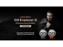 Смарт-годинник Mibro GS Explorer S 48mm Titanium-Silicone (XPAW023TS) - мініатюра 2