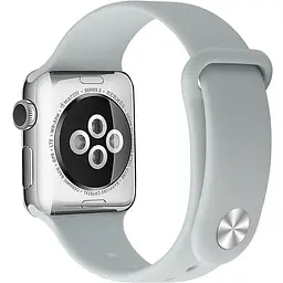 Ремінець Uwatch Silicone Strap for Apple Watch 38/40 mm Soft White - мініатюра 2