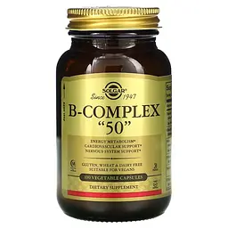 Комплекс Вітамінів Групи В B-Complex 50 - 100 капсул