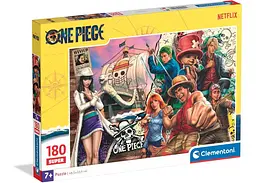Пазл Clementoni SuperСolor: Один шматок, Netflix (SuperСolor - One Piece Puzzle - 180 pcs.), 180 ел. (28104)
