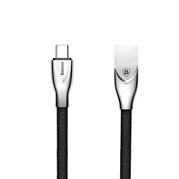 Кабель Baseus Zinc Fabric Cloth Weaving Cable USB to Type-C 2A 1m CATXN-01 Black