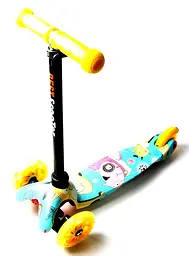Самокат дитячий триколісний Micro Mini Cool cat