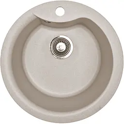 Кухонна мийка Adamant Wave Ø485x210 Бежевий avena 217223