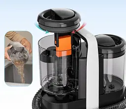 Миючий пилосос засіб для виведення плям Germatic JSC-501 (1000ватт) для килимів, текстилю та меблів - мініатюра 4