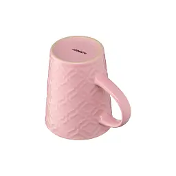 Чашка Ardesto Relief 320 мл Pink (AR3474P) - мініатюра 6