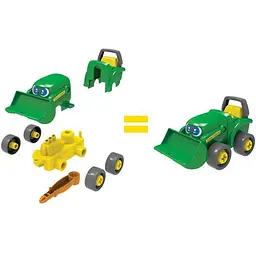 Конструктор John Deere Kids Трактор із ковшем і причепом (47209) - мініатюра 2