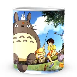Кухоль GeekLand My Neighbor Totoro МІй сусід Тоторо Сацукі Мей MNT 02.10 330 мл білий - мініатюра 2