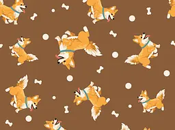 Багаторазова пелюшка для дітей Pelushka Corgi Play, 70х90 см - мініатюра 4