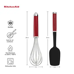 Набір кухонного приладдя KitchenAid Coreline червоний 2 предмети (KQG463OHERE) - мініатюра 5