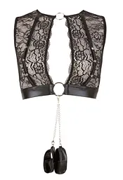 Комплект белья Top Set Bondage M Cottelli 513222511161031 89645 - мініатюра 3