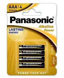 Батарейка сольова "пальчик" PANASONIC R 6 коробка 1х4шт
