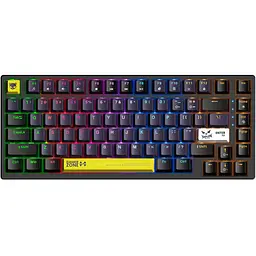 Клавіатура Onikuma ігрова бездротова G-78 для ПК та ігор з RGB підсвіткою геймерська Bluetooth та USB 2.4GHz чорний