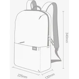 Рюкзак міський XiaomiXiaomi Casual Daypack 10л Orange - мініатюра 2