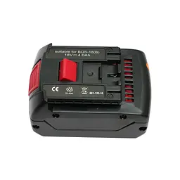 Акумулятор до електроінструменту PowerPlant для BOSCH GD-BOS-18(B) 18V 4Ah Li-Ion (DV00PT0004) - мініатюра 2