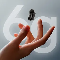 Бездротова мікрофонна система Ulanzi A200 Mini Mic, dual-mic, (Type-C) Black - мініатюра 11